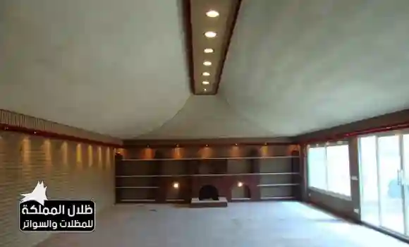 بيت شعر كبير بالرياض مخصص للمناسبات مع ديكور عربي تراثي