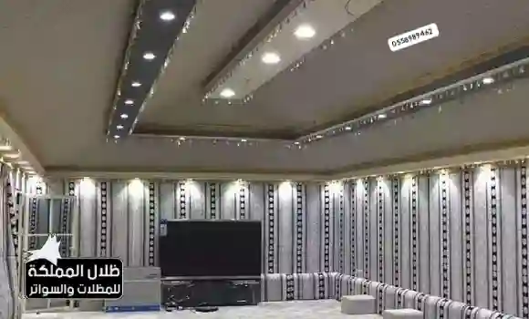 بيت شعر تراثي في الرياض يستخدم لاستقبال الضيوف بجلسات عربية تقليدية