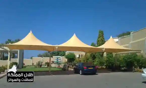 تركيب مظلات هرمية الرياض بأسعار منافسة | افضل المظلات الهرمية