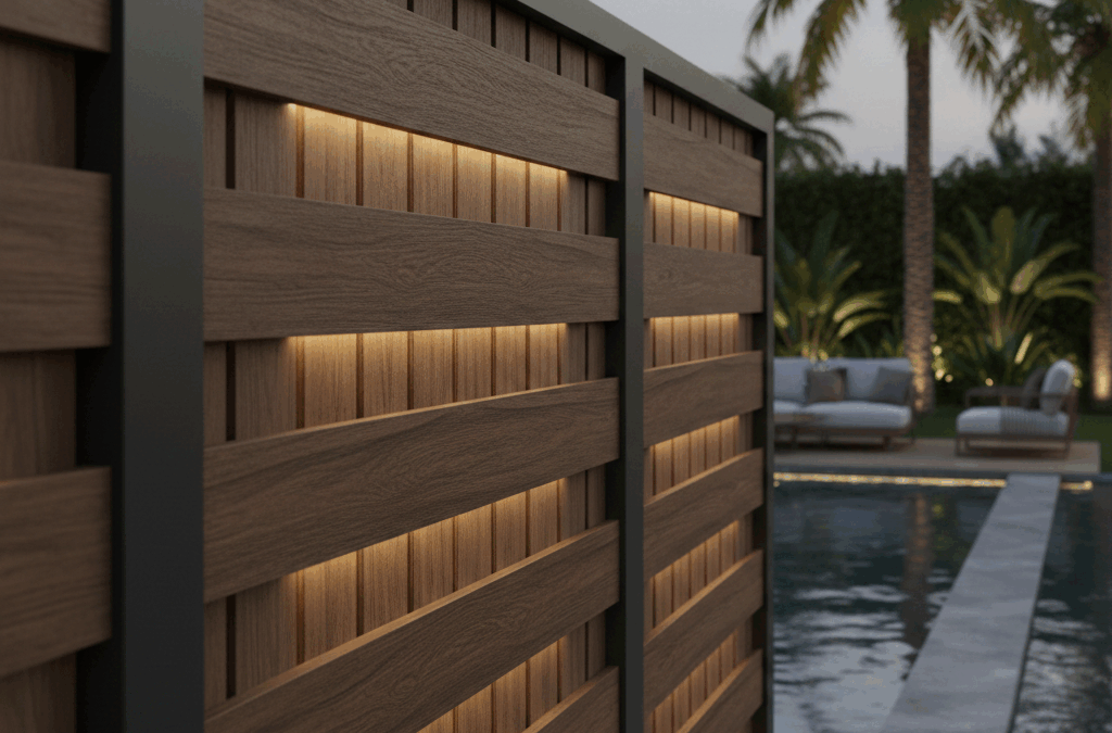 سواتر خشبية بالرياض | تركيب سواتر الخشب البلاستيكي والشرائح | 0558989462