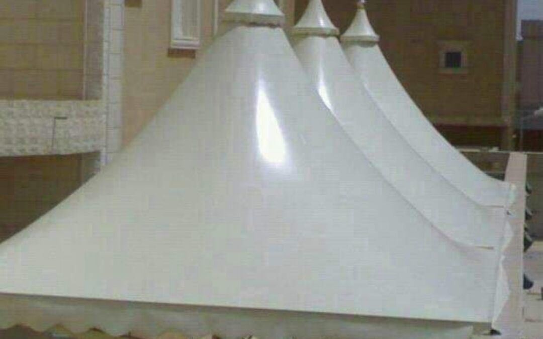 مظلات بي في سي هرمي واكس بالرياض | أفضل تصاميم  0558989462