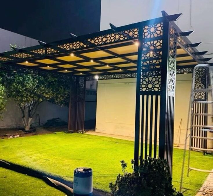 أفضل مظلات حدائق الرياض _ بورجولات بتصاميم عصرية وتنفيذ احترافي