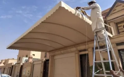 مظلات المستقبل في المملكه: تقنيات حديثة في التصميم وسرعة فائقة في التنفيذ