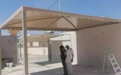 مظلات BVC بالرياض وأحياء الرياض | تركيب مظلات