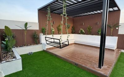 جلسات أسطح عصرية شمال الرياض | تصاميم مودرن للفلل والمنازل